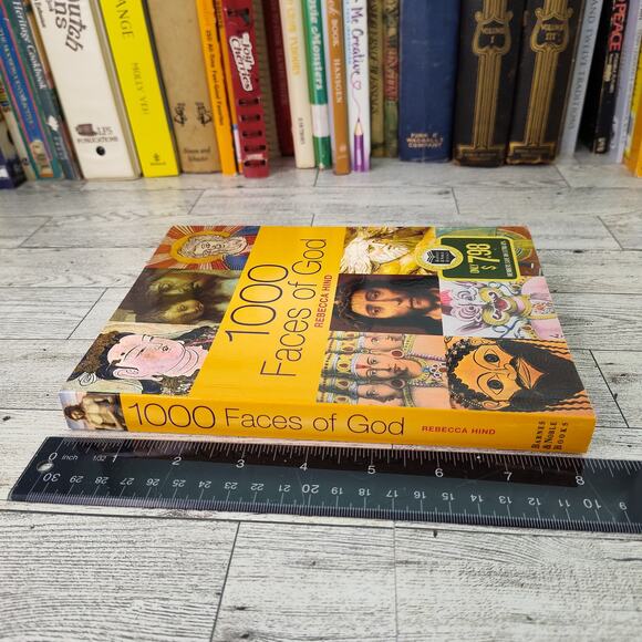 1000 FACES OF GOD Rebecca Hind Trade Paperback Book 2004 1st edition printing - Picture 8 of 13
